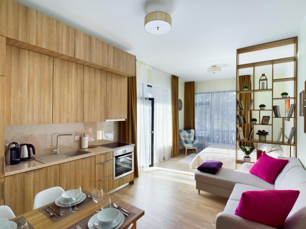 Ferienwohnung Sky Garden Jūrkalne Exterior foto